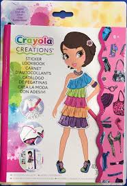 Toy: Crayola Creations - Sticker Look Book