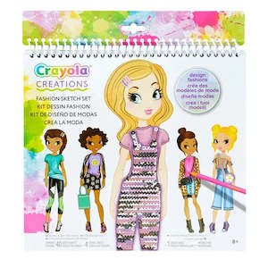 Toy: Crayola Creations - Fashion Sketch Set