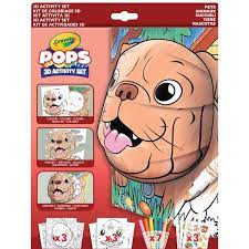 Crayola - Pops 3-D Activity Set - Pets