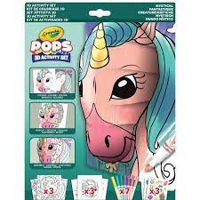 Crayola - Pops 3-D Activity Set - Mystical Creatures