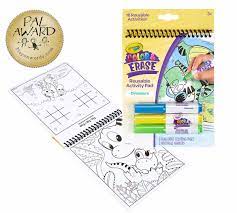 Crayola - Color & Erase Reusable Activity Pad - Dinosaurs