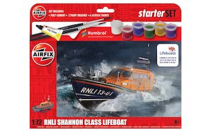 Airfix Starter Set - RNLI Shannon Class Lifeboat