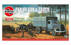 Toy: Airfix - 1:76 PAK 40 Gun & Truck