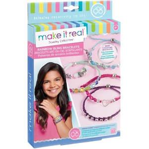 Toy: Make it Real - Jewelry Collection - Rainbow Bling Bracelets