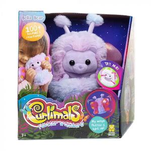 Toy: Curlimals - Flutter Wonders Bella Bear