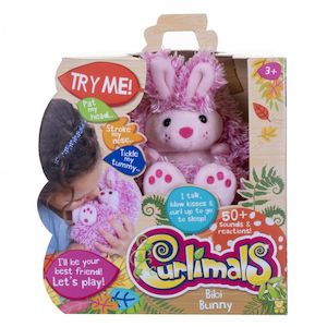 Toy: Curlimals - Bibi Bunny