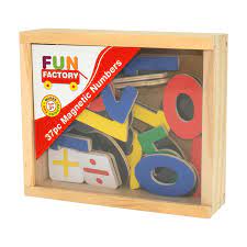 Toy: Fun Factory - Magnetic Numbers 37pc