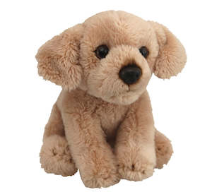 Toy: Antics: Mini Beige Dog