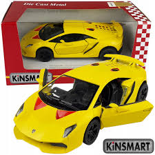 Kinsmart - Lamborghini Sesto Elemento Yellow