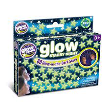 Toy: Brainstorm - Glow Starry Night - 60 Glow-in-the-Dark Stars