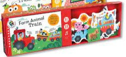 Toy: Globe Publishing - Farm Animal Train