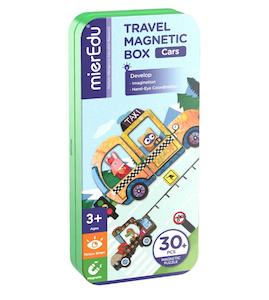 Toy: MierEdu: Magnetic Travel Box - Cars