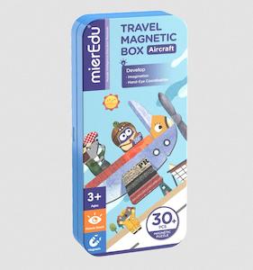 Toy: MierEdu: Magnetic Travel Box - Aircraft