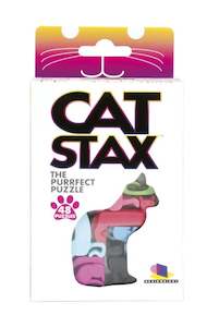 Toy: Brainwright: Cat Stax - The Perfect Puzzle & Card Game