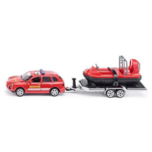 Siku 2549 - Porsche with Trailer & Rescue Hover