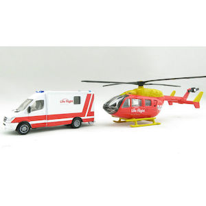 Toy: Siku 1850NZ - Life Flight Westpac Rescue Set