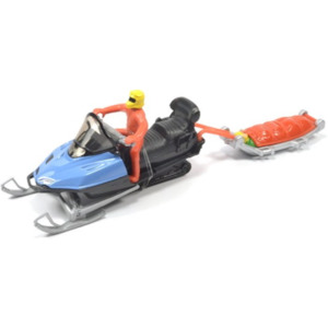 Siku 1684 - Snow Mobile with Rescue Sledge