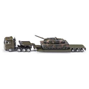 Toy: Siku 1872 - MAN TG-A Low Loader with Battle Tank