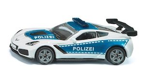 Toy: Siku 1525 - Chevrolet Corvette ZR1 Police 'Polizei'