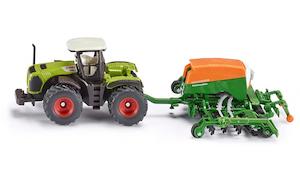 Toy: Siku 1826 Farmer - Claas Xerion 5000 with Seeder