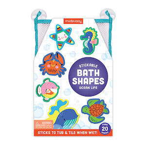 Toy: Mudpuppy - Stickable Bath Shapes Ocean Life