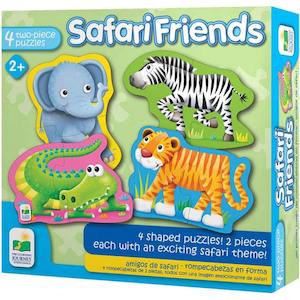 Toy: The Learning Journey: First Shaped Puzzle - Safari Friends