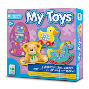 The Learning Journey: First Shaped Puzzle - My Toys