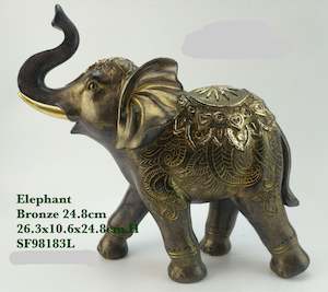 JGB - Elephant Bronze 24.8cm