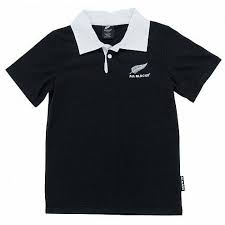 All Blacks Rugby Jersey - White Collar