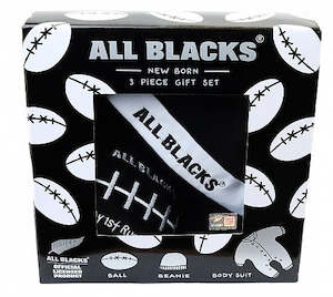 Toy: All Blacks Giftpack Infant - Boxed 3 piece