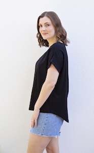 Scoop Tee Top