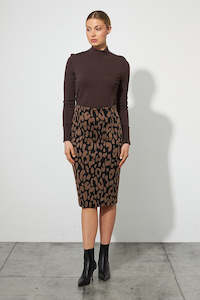 JR Animal Print Skirt