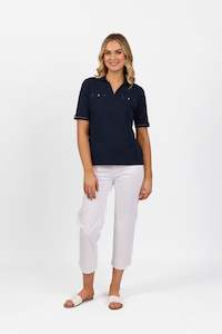 Vassalli Collared Polo