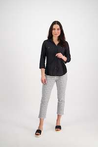 Womenswear: Vassalli Rib Panel Shirt