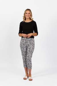 Vassalli Printed 7/8 Skinny Pant