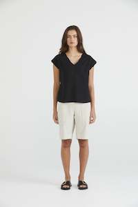 Lania Scallop Top