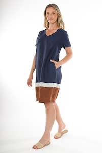 Womenswear: Jump Contrast Hem Dress