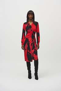 Womenswear: Joseph Ribkoff Silky Knit Wrap Dress