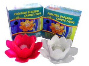 Floating blossom candle light Habco