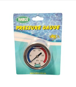 Filter Pressure Gauge - Stainless Steel - CBM Oil Filled - Habco