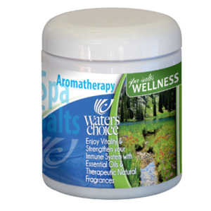 Aromatherapy Spa Salts - Wellness - (Waters Choice 570 grams)