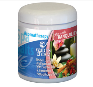 Aromatherapy Spa Salts - Tranquility (Waters Choice 570grams)