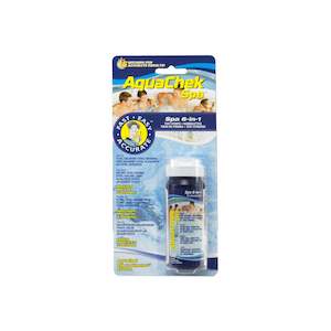 Aquachek Spa Pool Water 6 in 1 Test Strips