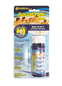 Spa pool and hot tub: AquaChek Spa 6-in-1 Test Strips (50)