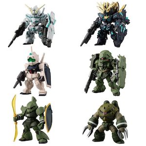 FW GUNDAM CONVERGE Mobile Suit Gundam UC SPECIAL SELECTION: 1Box (10pcs)