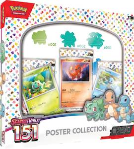 Pokemon Trading Card Game - Scarlet & Violet 151 Poster Collection