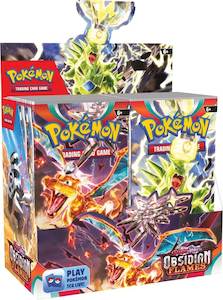 POKEMON TRADING CARD GAME - OBSIDIAN FLAMES - BOOSTER BOX TCG