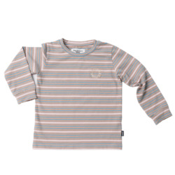 OMBRE STRIPE LS TEE