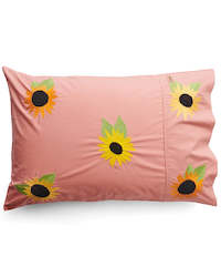 KIP&CO - SUNFLOWER SUNSHINE SINGLE PILLOWCASE