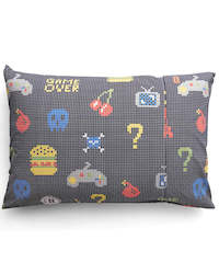 KIP&CO - GAMER SINGLE PILLOWCASE